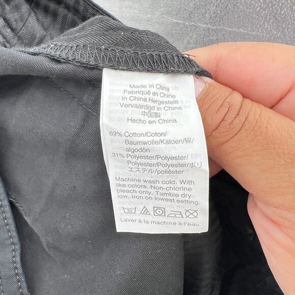 J.Crew Frankie Pants in Stretch Twill Wide Leg Women's 2 Black Business Casual - Picture 10 of 12